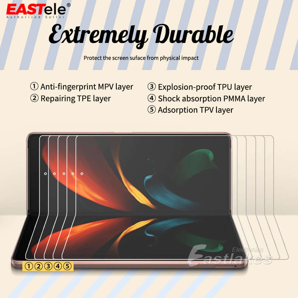 EASTele Samsung Galaxy Z Fold 2/3 Hydrogel Screen Protector - Eastlakes Electronics